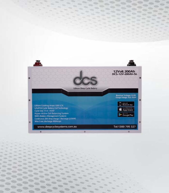 batterie de camping-car à décharge profonde de 12 volts
